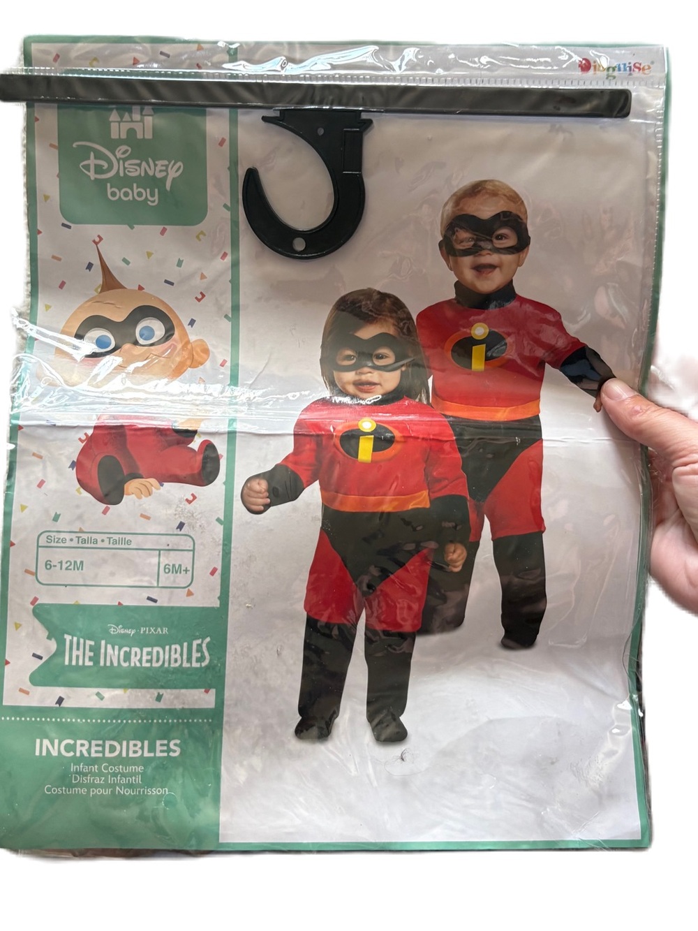 Disney The Incredibles Jack Jack Costume 6-12 Months Halloween World Land Cruise
